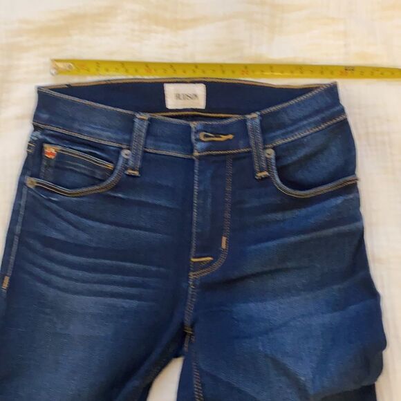 hudson Elysian Denim Nico Super Skinny Midrise Crop jeans. Size 24 . New. - Picture 8 of 13